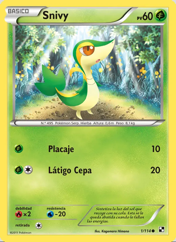 Image of the card Snivy