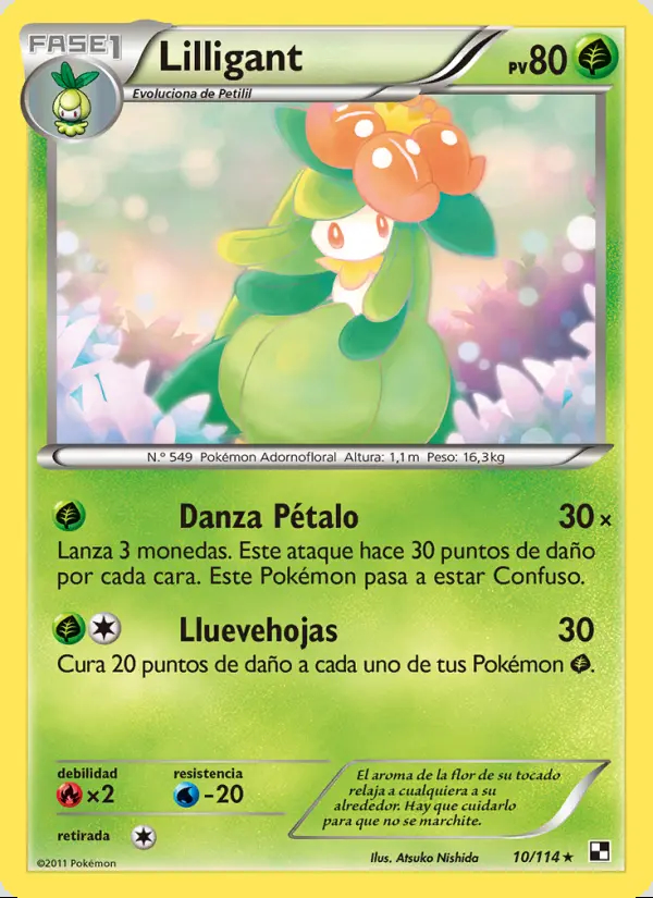 Image of the card Lilligant