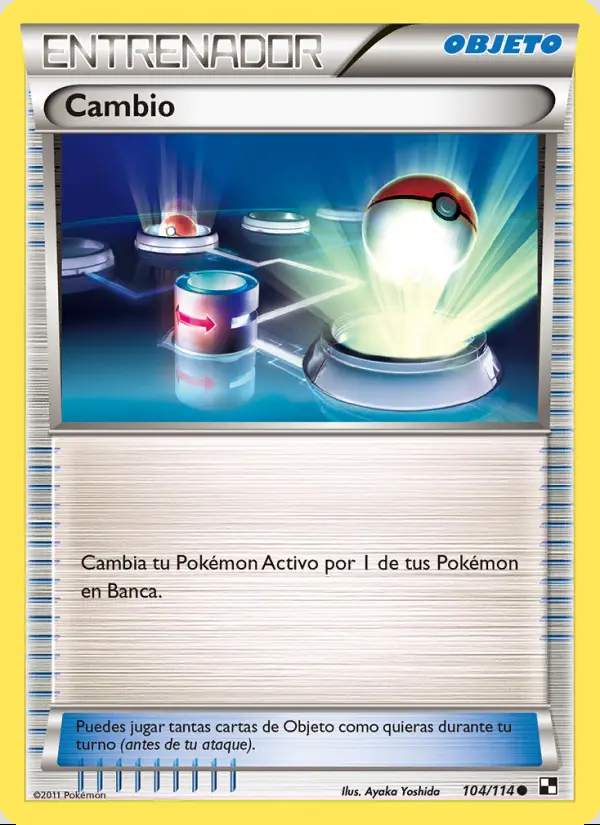Image of the card Cambio