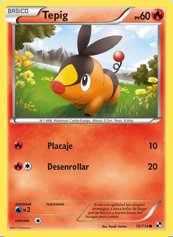Image of the card Tepig