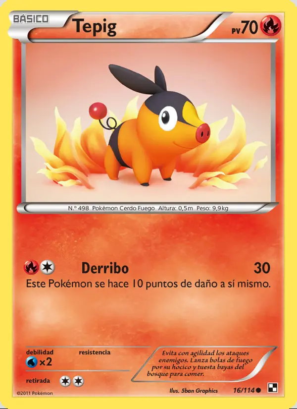 Image of the card Tepig