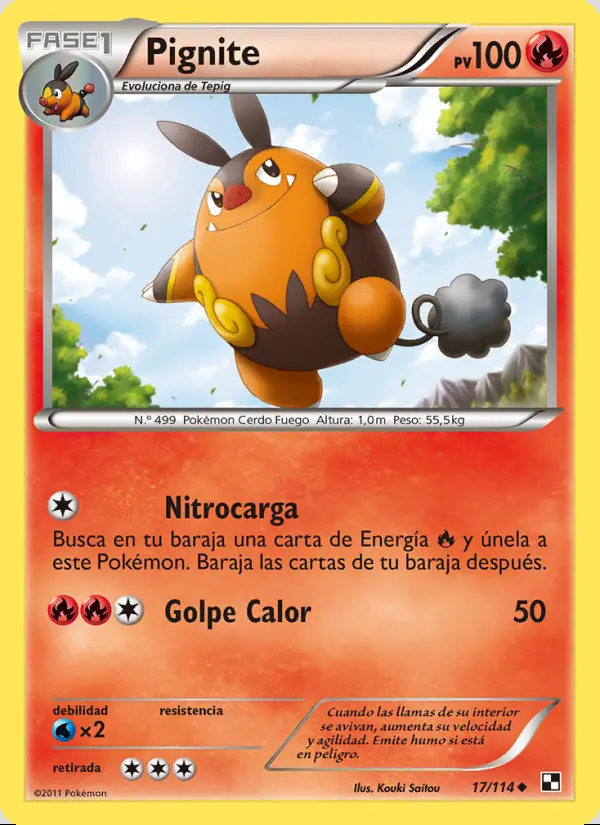 Image of the card Pignite