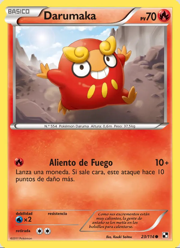 Image of the card Darumaka