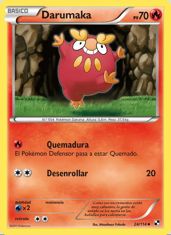Image of the card Darumaka