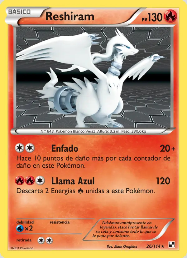 Image of the card Reshiram