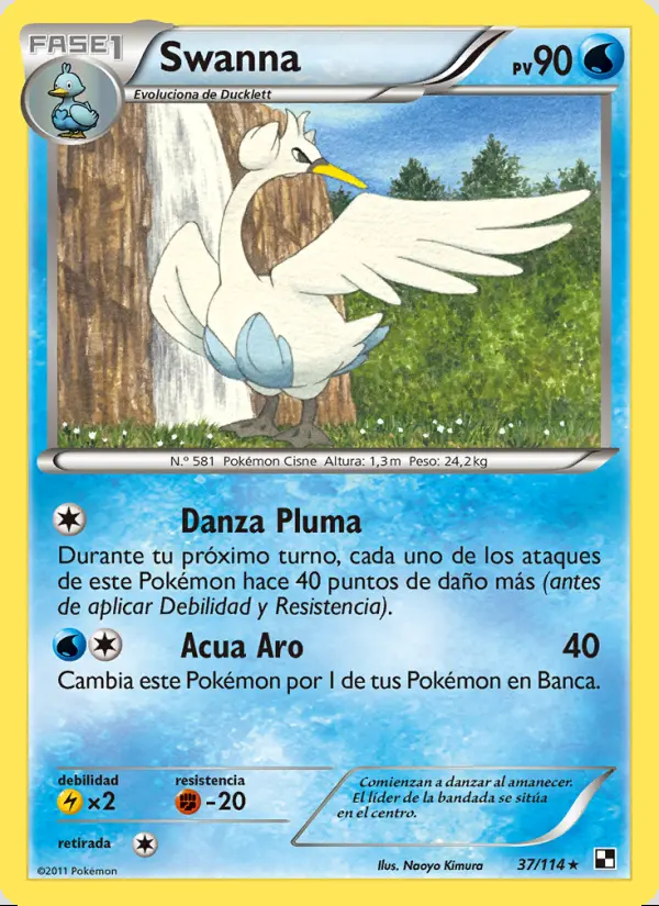 Image of the card Swanna