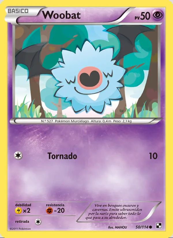 Image of the card Woobat