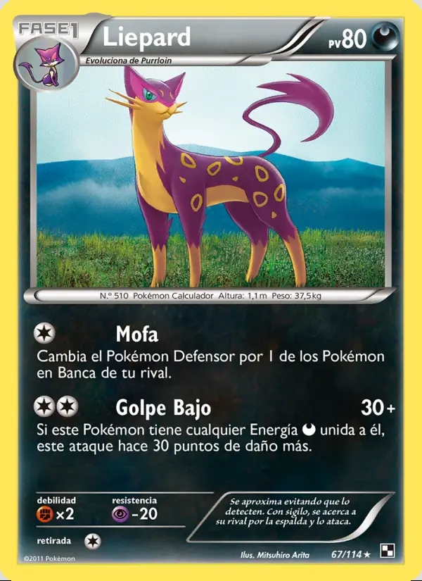 Image of the card Liepard