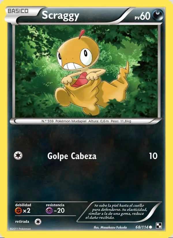 Image of the card Scraggy