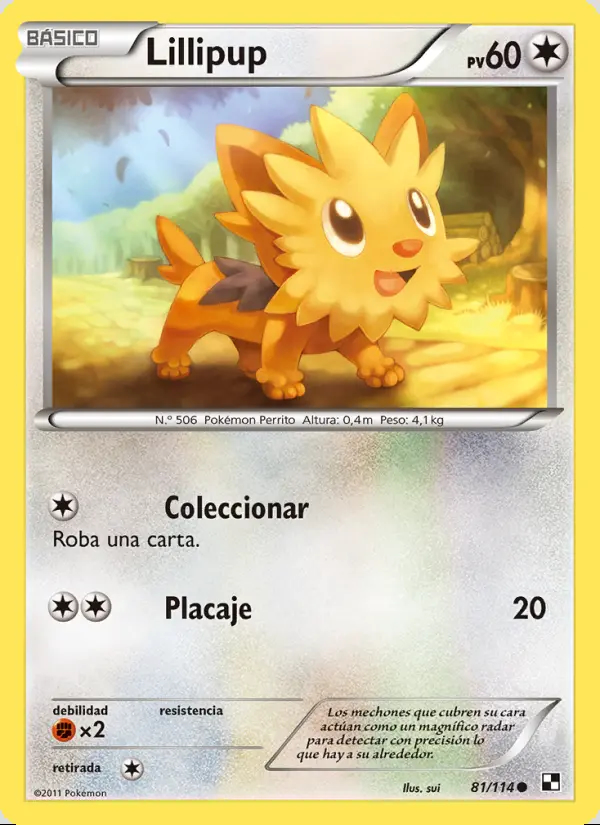 Image of the card Lillipup