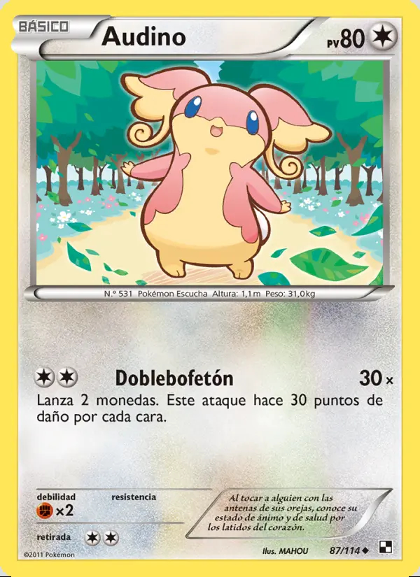 Image of the card Audino