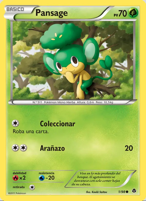 Image of the card Pansage
