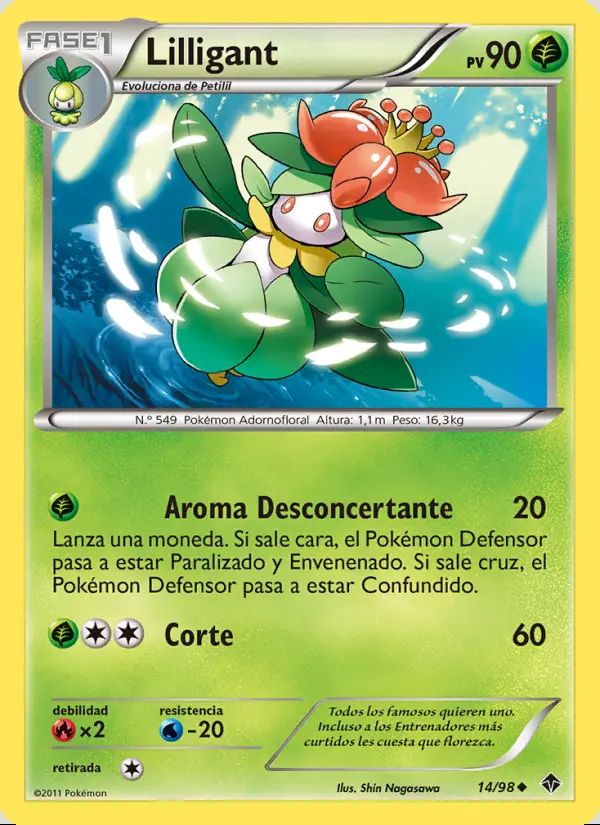 Image of the card Lilligant
