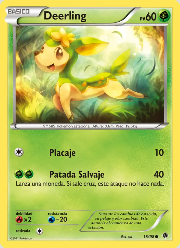 Image of the card Deerling