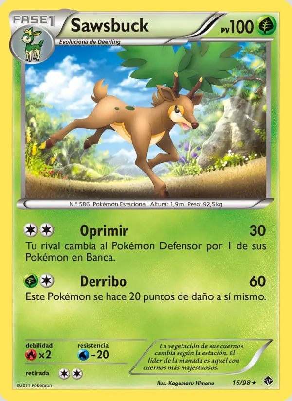 Image of the card Sawsbuck