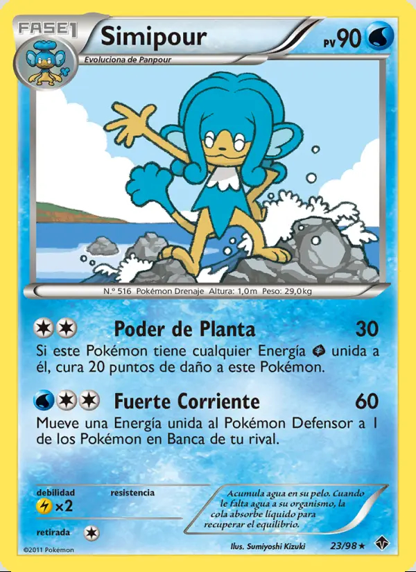 Image of the card Simipour