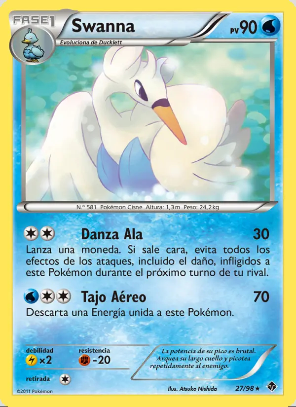 Image of the card Swanna