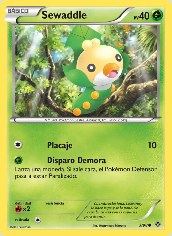 Image of the card Sewaddle