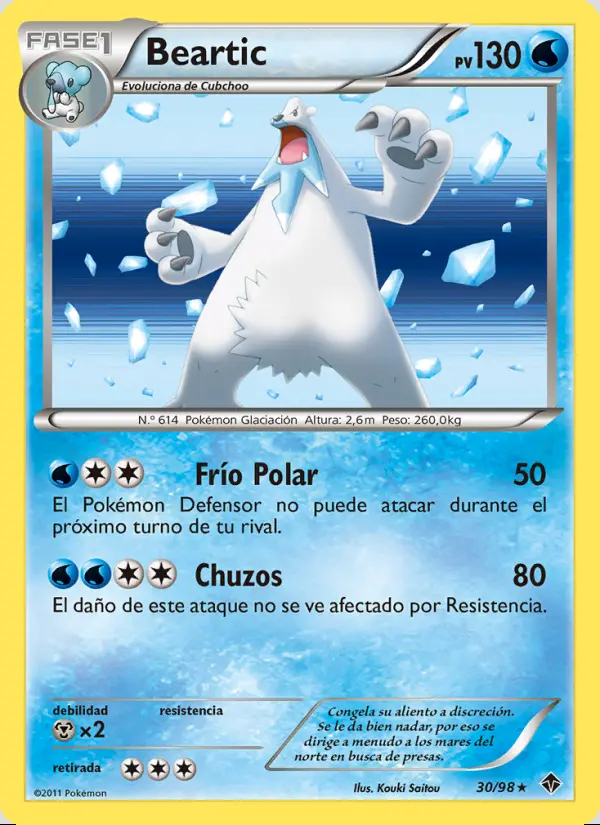 Image of the card Beartic