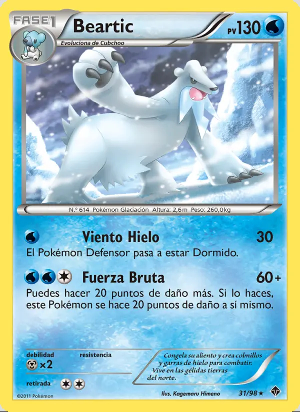 Image of the card Beartic