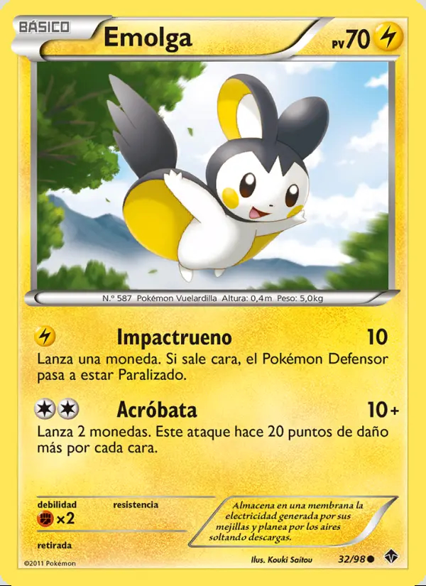 Image of the card Emolga