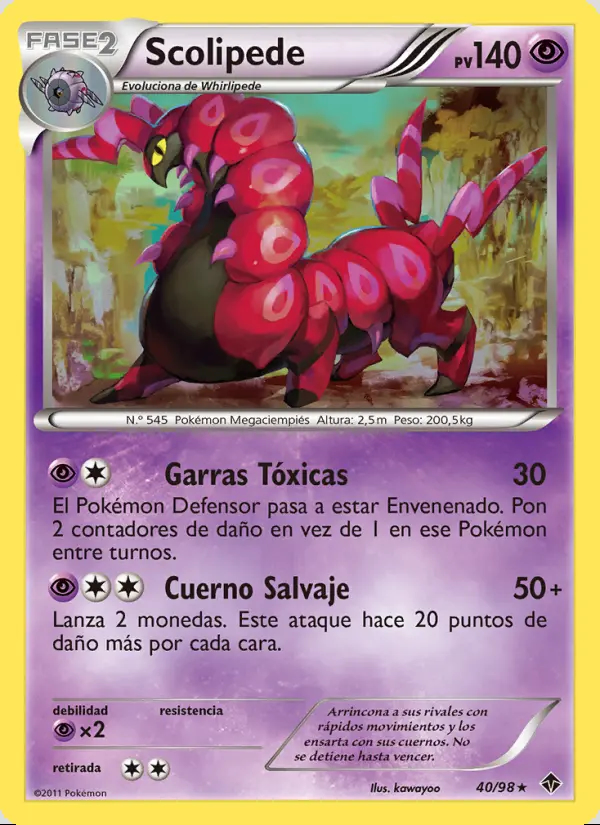 Image of the card Scolipede