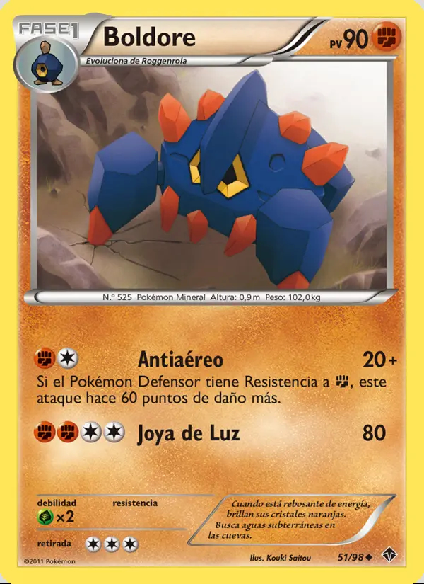 Image of the card Boldore