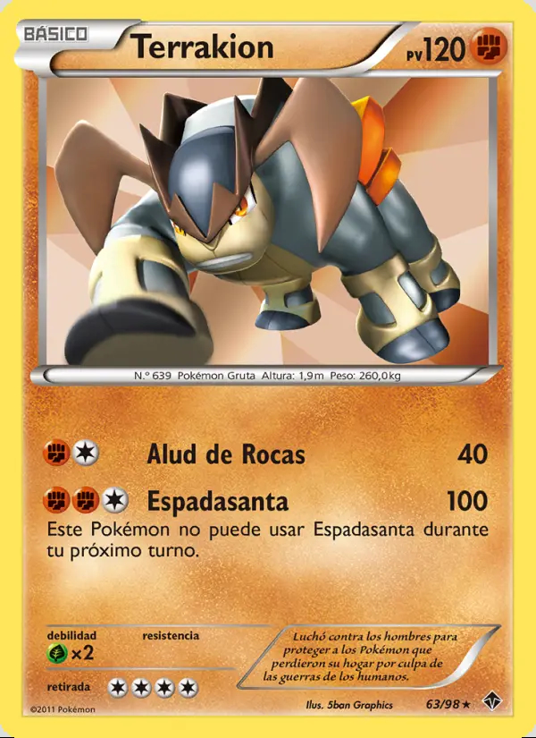 Image of the card Terrakion