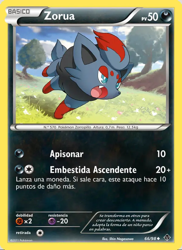 Image of the card Zorua