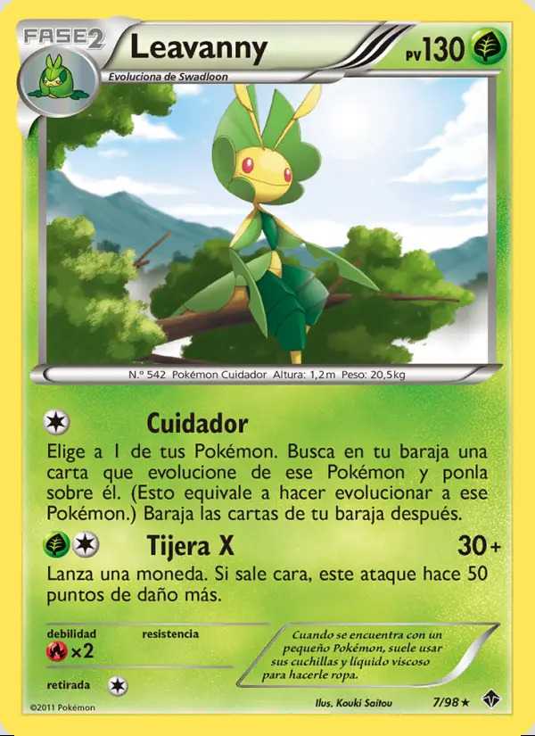 Image of the card Leavanny
