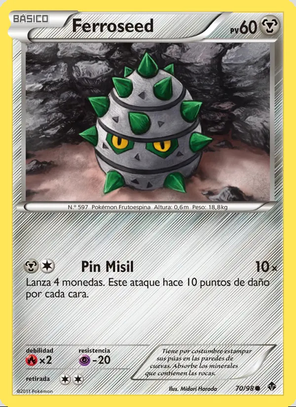 Image of the card Ferroseed