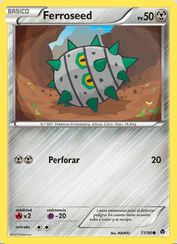 Image of the card Ferroseed
