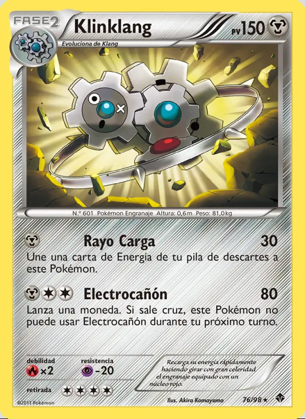 Image of the card Klinklang