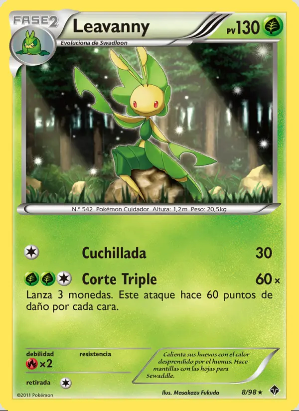 Image of the card Leavanny