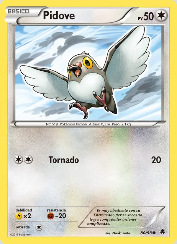 Image of the card Pidove