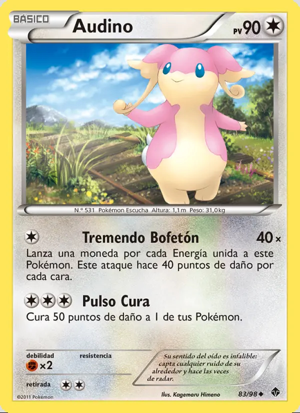 Image of the card Audino