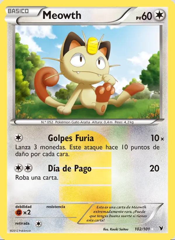 Image of the card Meowth