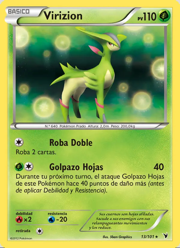 Image of the card Virizion