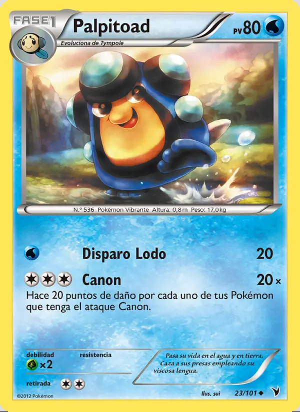 Image of the card Palpitoad