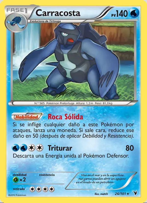 Image of the card Carracosta
