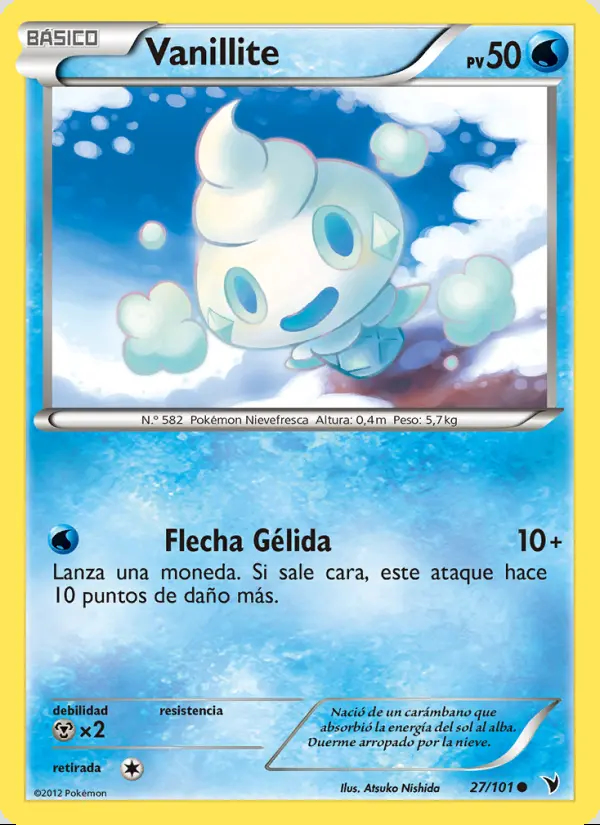 Image of the card Vanillite