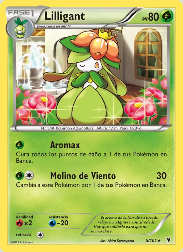 Image of the card Lilligant