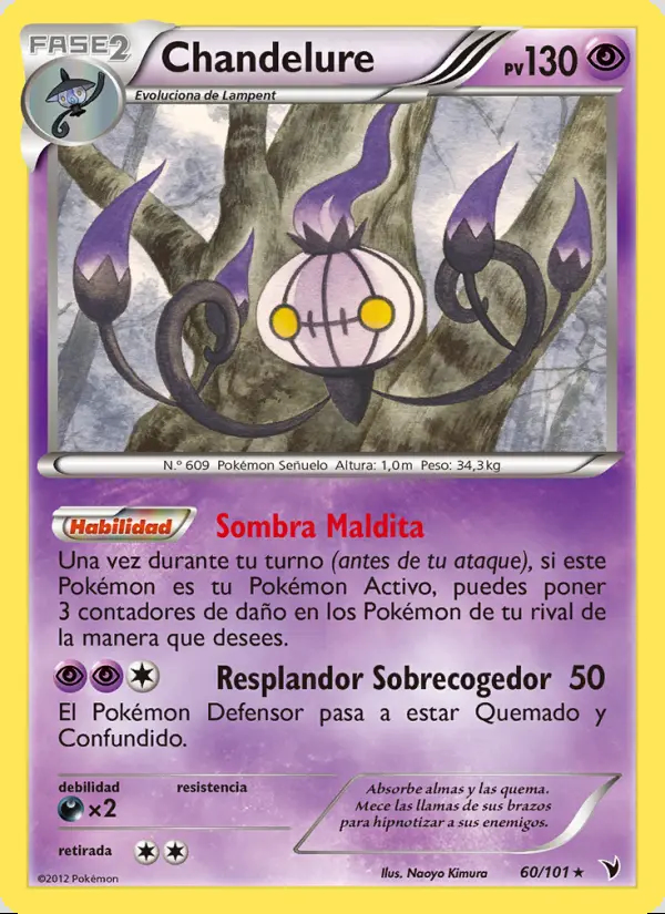 Image of the card Chandelure