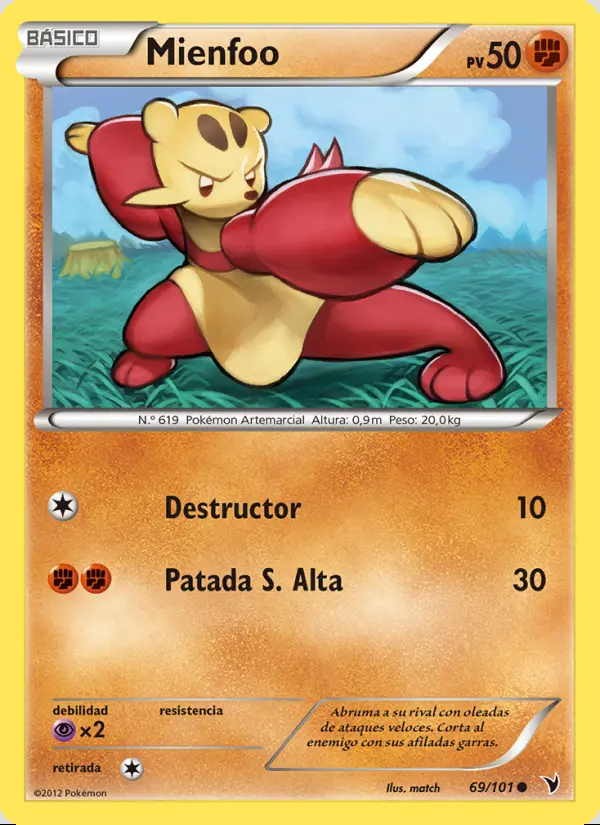 Image of the card Mienfoo