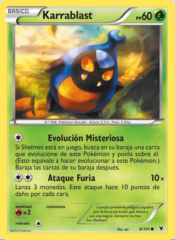 Image of the card Karrablast