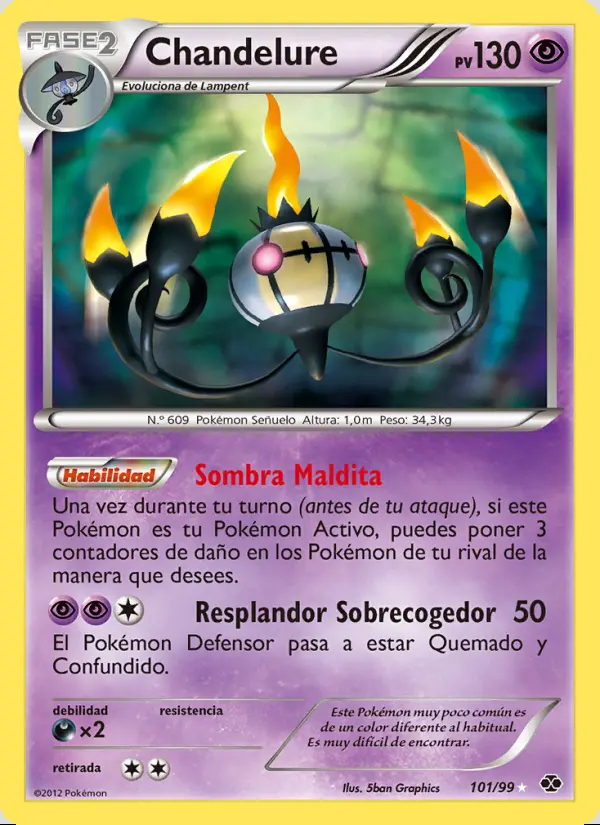 Image of the card Chandelure