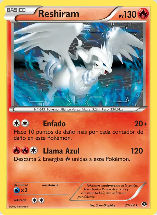 Image of the card Reshiram