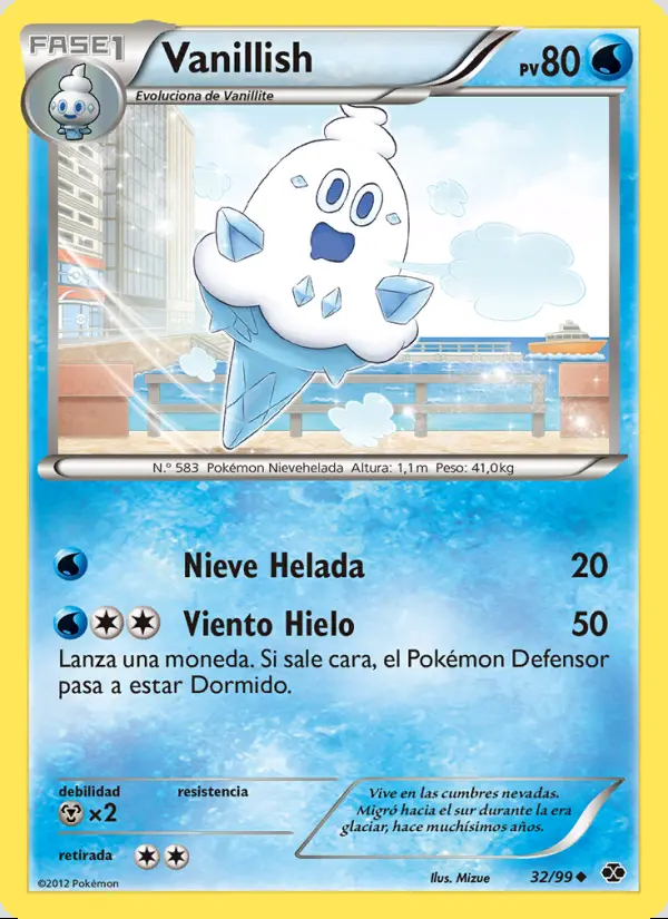 Image of the card Vanillish