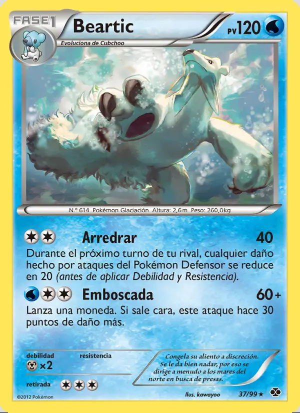 Image of the card Beartic