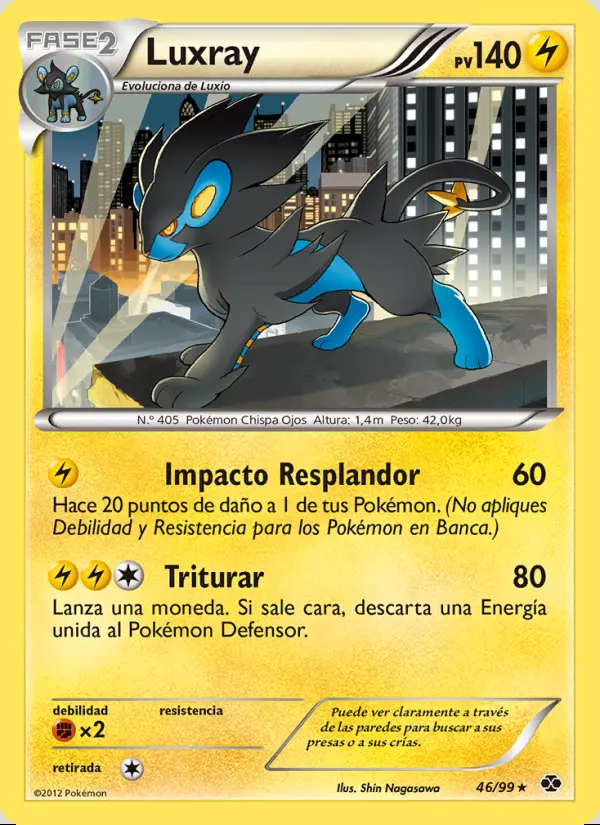 Image of the card Luxray
